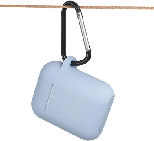 Miniatura 6 de Funda para AirPods de silicona, de protección completa, compatible con Apple AirPods 1 y 2, funda de carga inalámbrica y con cable