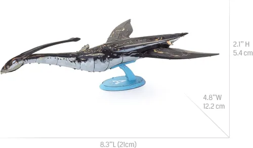 Miniatura 3 de Fascinations Metal Earth Premium Series Avatar 2 Ilu 3D Kit de modelo de metal con pinzas