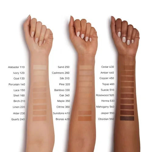 Miniatura 4 de Shiseido Synchro Skin Radiant Lifting Foundation SPF 30 - Cobertura media a completa, para construir, hidratación 24 horas, resistente a