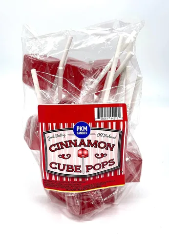 Miniatura 9 de PKM Candies - Paquete de 12 chupones cuadrados cuadrados de moda antigua: paquete de ventosas con sabor envuelto individualmente por Espeez - Party
