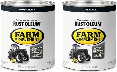 Miniatura 66 de Rust-Oleum 280131-6PK Pintura en aerosol para granjas e implementos, 12 onzas líquidas, color azul Ford, paquete de 6 Ford azul