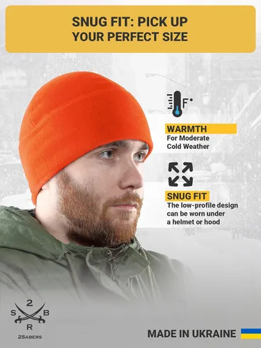 Miniatura 3 de Gorro de invierno cálido de forro polar para hombre, gorro táctico militar del ejército