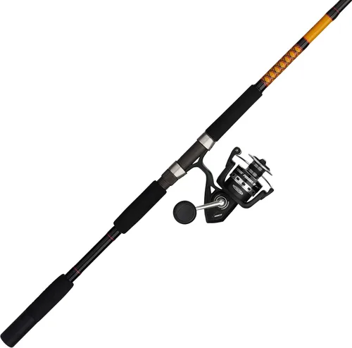 Ugly Stik Bigwater - Caña de pescar y Penn Pursuit IV - Combo de carrete giratorio