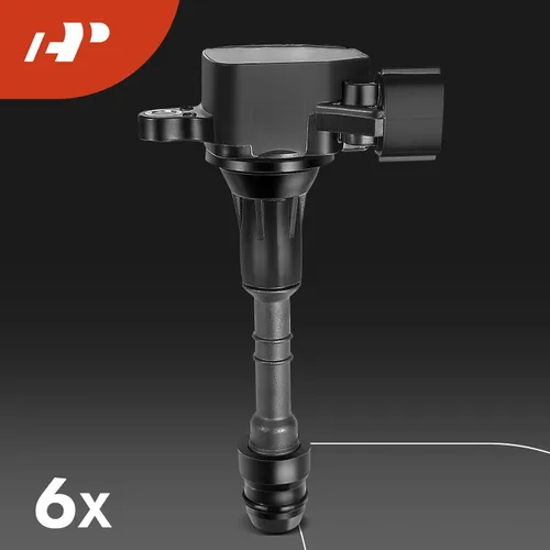 Miniatura 6 de A-Premium Juego de 6 bobinas de encendido y bujías de iridio compatibles con Nissan Altima Frontier Murano Pathfinder Quest Xterra Infiniti I35 QX4