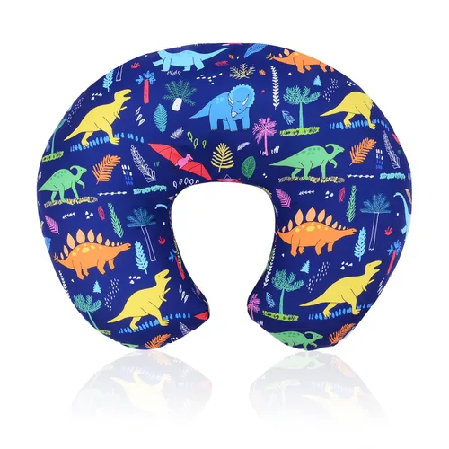 Cloele Funda de almohada de lactancia para almohadas de lactancia materna, fundas de almohada de dinosaurio para bebés niños y niñas, funda de