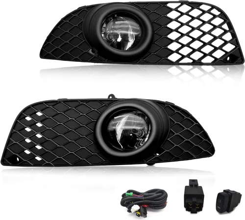 Miniatura 15 de Luces antiniebla LED y DRL para compatibles con Dodge Dakota 1997 1998 1999 2000/Dodge Durango 1998-2000, un par de luces antiniebla delanteras