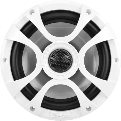 Miniatura 4 de Timpano 6.5 altavoces marinos de 450 vatios por par TPT-CX6MW-4 altavoces coaxiales impermeables de 2 vías, 1 par, blanco, resistentes a