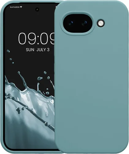 Miniatura 83 de kwmobile Funda Compatible con Google Pixel 6 Pro - Funda de teléfono de silicona TPU con acabado suave - Azul Arrecife
