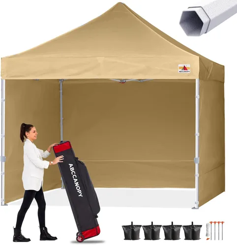 Miniatura 10 de ABCCANOPY - Tienda de campaña con dosel de primera calidad, sombra instantánea comercial, 10 x 15, serie premium, gris