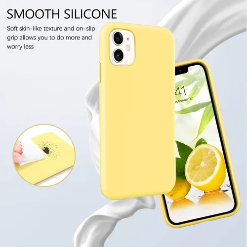 Miniatura 430 de GUAGUA Funda compatible con iPhone 17 Pro Max de 6.9 pulgadas, silicona líquida, goma de gel suave, delgada, forro de microfibra delgada