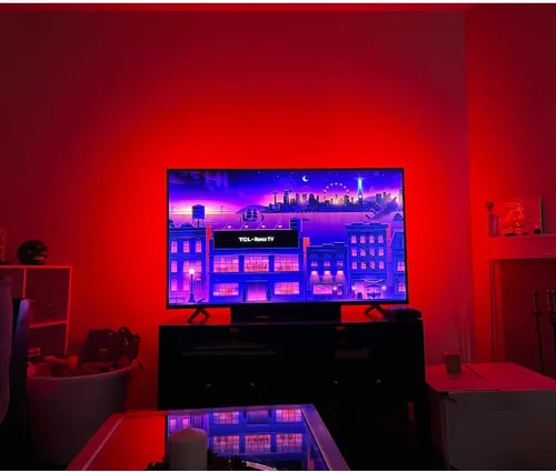 Miniatura 3 de Kit de retroiluminación de TV USB para 70, 75, 80, 82 pulgadas, monitor de TV inteligente, HDTV, decoración de espacio de trabajo, cubierta de 4/4
