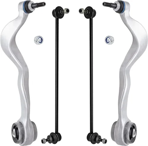Miniatura 163 de Detroit Axle - AWD Kit de brazos de control delanteros de 4 piezas para Chrysler 300 2005-2023 Dodge Charger 2017-2023 Challenger 2017-2023, 2