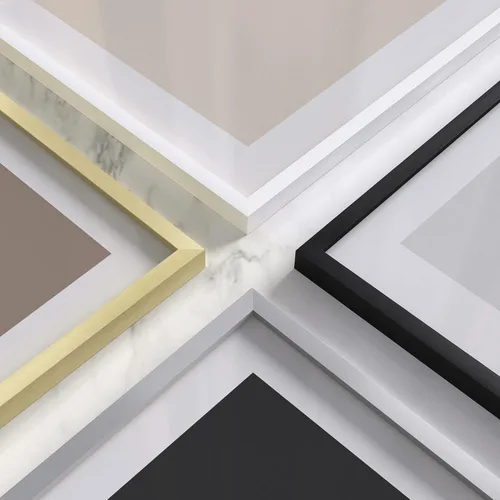 Miniatura 5 de HAUS AND HUES Portarretratos blanco de 11 x 14 pulgadas, aluminio, moderno, 14.0 x 11.0 pulgadas, 0.75 pulgadas de profundidad, 1 unidad, unisex
