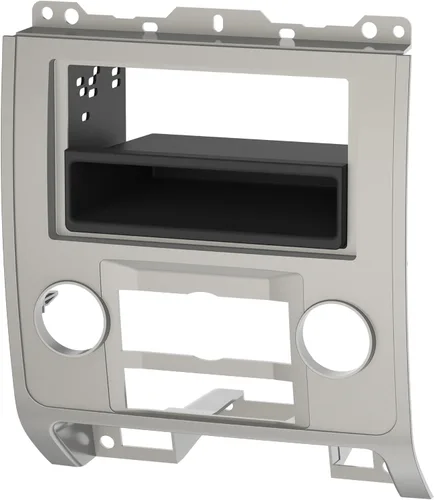 Miniatura 2 de Metra 99-5814S Juego de tablero de instalación DIN simple o doble para Ford Escape 2008, Mercury Mariner, y Mazda Tribute (Plata)