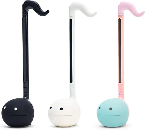 Miniatura 3 de Otamatone - Instrumento musical electrónico japonés sintetizador portátil de Maywa Denki Studio, galardonado, educativo y divertido, ideal para Negro