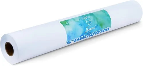 Miniatura 12 de Joyooss Rollo de papel de caballete, rollo de papel de dibujo artístico de 16 pulgadas de ancho x 984 pulgadas de largo (82 pies) de largo, rollo