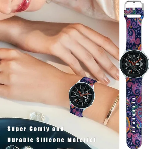 Miniatura 4 de Correas de reloj deportivas compatibles con Samsung Galaxy Watch 7/FE/6/5/4 1.575 in 1.732 in/Galaxy Watch 6 Classic 1.850 in 1.693 in/Watch 3 1.614