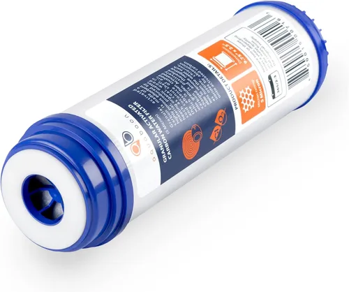 Miniatura 6 de Aquaboon Cartucho de filtro de agua de carbón activado granular de 5 micrones, 10 x 2.5, repuesto de filtro de agua GAC, compatible con AP117