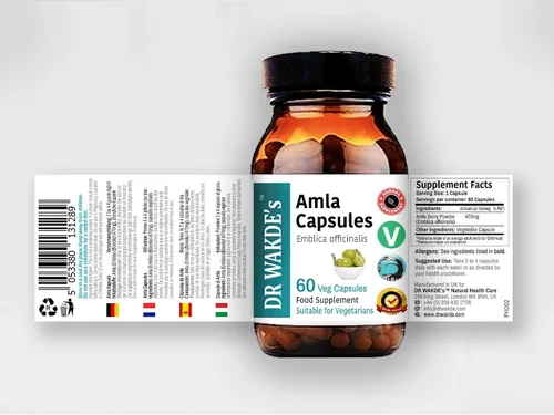 Miniatura 2 de DR WAKDE'S Cápsulas Amla