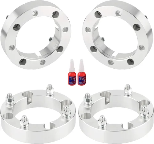 FLYCLE 4 x 156 separadores de rueda ATV para 2013-2021 Polaris Ranger, 2015-2021 Polaris RZR, 2014-2021 Polaris RZR XP 1000, separador de rueda de 4
