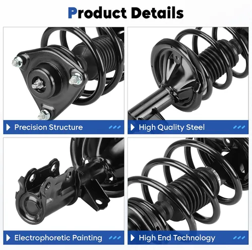 Miniatura 2 de Conjunto completo de puntales delanteros con amortiguador de resorte helicoidal apto para Kia Forte Sedan FWD/Forte Koup FWD 2010-2013, 2012-2013