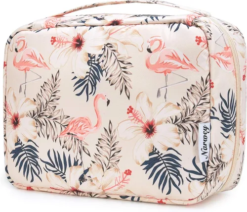 Narwey Pequeña Bolsa de Aseo Colgante de Viaje para Mujeres, Bolsa de Viaje para Artículos de Tocador, Organizador de Bolsa de Maquillaje Bolsas de