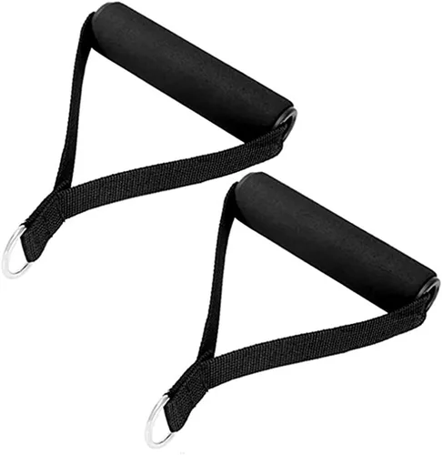 Miniatura 9 de Juego de 4 bandas de resistencia para ejercicio, bandas de entrenamiento con asas, bandas de resistencia para entrenamiento en casa, para hombres
