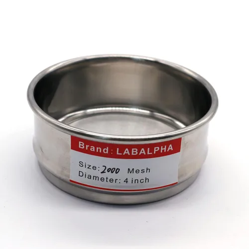 Miniatura 11 de LABALPHA Tamices de Laboratorio de Malla 80, Tamiz de Prueba Malla #80, 4'' de Diámetro, Tela de Alambre de Acero Inoxidable 304 (0.0079'')