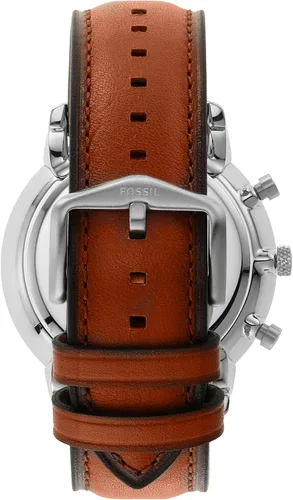 Miniatura 3 de Fossil Men's Neutra Stainless Steel and Leather Quartz Chronograph Watch