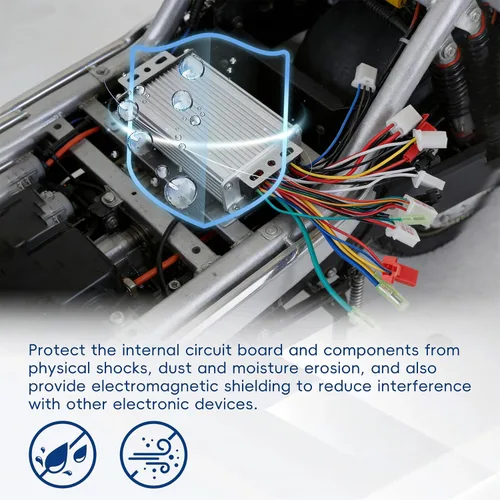 Miniatura 5 de waltyotur Reemplazo del controlador de velocidad del motor de CC sin escobillas de 36 V 48 V 350 W para bicicleta eléctrica Scooter E-Bike