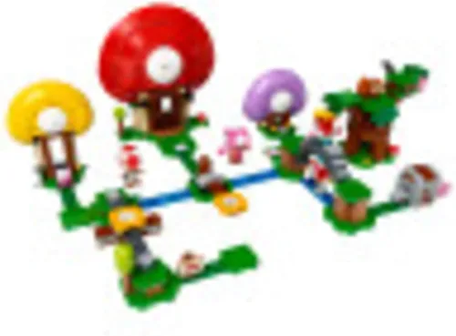 Miniatura 2 de LEGO Super Mario Toad's Treasure Hunt Juego de expansión 71368 Kit de construcción; juguete para que los niños impulsen sus aventuras de Super Mario