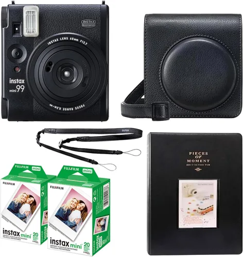 Fujifilm Instax Mini 99 - Cámara de película instantánea con estuche para cámara Instax Mini 99, álbum de fotos (108 unidades) Paquete de 2