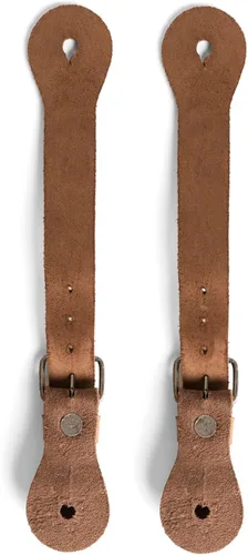 Miniatura 4 de Hide & Drink, Juego de 2 correas de espolón individuales para equipo de botas de vaquero, hombres y mujeres, rodeo, ecuestre, cuero de grano