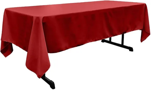 Miniatura 42 de New Creations Fabric & Foam Inc - Mantel rectangular de popelina de poliéster de 60 pulgadas de ancho por 120 pulgadas de largo. (Avocado)