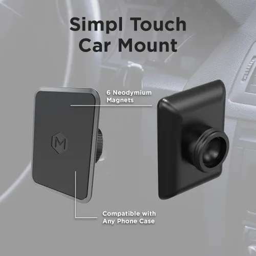 Miniatura 4 de Soporte magnético para teléfono para automóvil, soporte magnético para teléfono con ventilación de aire, 360 soportes ajustables para teléfono