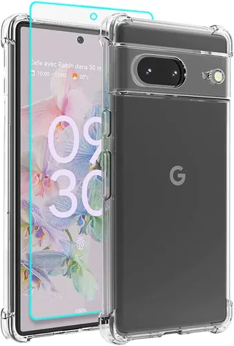 Miniatura 9 de Funda para Pixel 6a, Google Pixel 6A con protector de pantalla HD, [grado militar de 16 pies probada en caídas], anillo protector a prueba de golpes