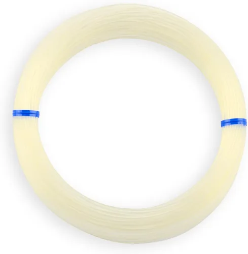 Miniatura 10 de HI-SEAS Líder de línea de pesca 100% fluorocarbono, líder invisible transparente, indetectable para peces, hundimiento rápido, 6 libras a 400 libras