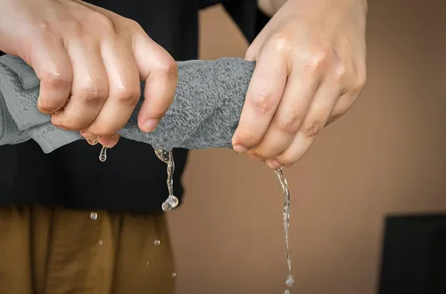 Miniatura 2 de Paquete de 24 paños 100 % algodón (12 x 12 pulgadas), suaves y altamente absorbentes, toallas para la cara, paños de lavado para la cara, hilado