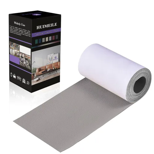 Miniatura 10 de Cinta de parche de reparación de cuero de 4 x 60 pulgadas, cinta autoadhesiva fuerte para muebles, sofás, sillones, asientos de automóvil, armarios