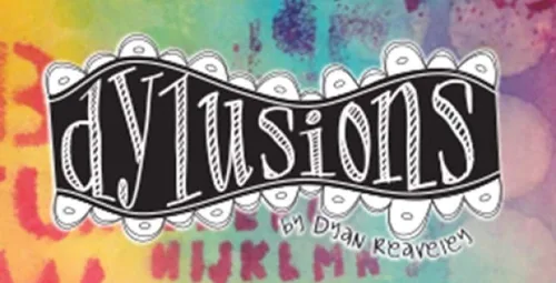 Miniatura 2 de Dylusions Paints Bundle - Diario de arte con tapa abatible, impermeable, mezclable con varillas de mezcla de PTP (12 tropicales)