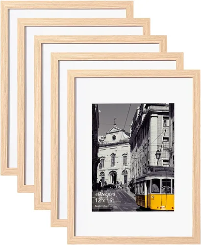 Miniatura 108 de eletecpro - Juego de 10 marcos de fotos de 5 x 7 pulgadas, collage de marcos de fotos para decoración de pared, muestra fotos de 4 x 6