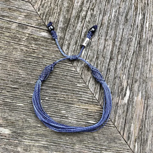 Miniatura 169 de Rumi Sumaq Pulsera de concientización para hombres, mujeres y niños – Pulsera de apoyo tejida ajustable anudada a mano – Pulsera de conciencia sutil