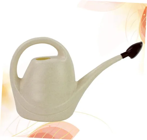 Miniatura 2 de GANAZONO Dispositivo de riego largo para plantas de caño largo, maceta de plástico beige de 3,5 l para plantas de interior/exterior