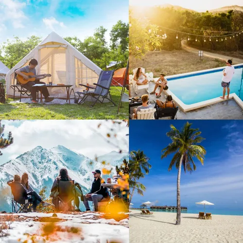 Miniatura 7 de ROCK CLOUD Silla de playa plegable portátil Sillas bajas para acampar Césped de Campamento Senderismo Deportes