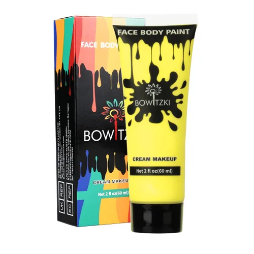 Miniatura 7 de Bowitzki Pintura facial y corporal, 2 onzas, maquillaje en crema, 2.0 fl oz, pintura facial a base de agua, efectos especiales para adultos y niños