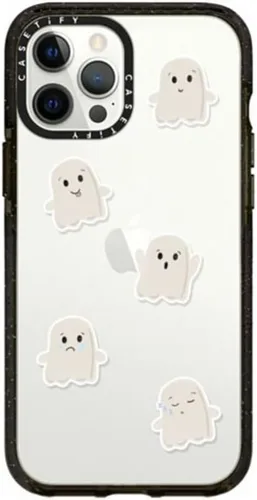 Miniatura 15 de Funda CASETiFY Impact para iPhone 12 Pro Max - Blanco Nubes - Negro Claro Nubes Blancas