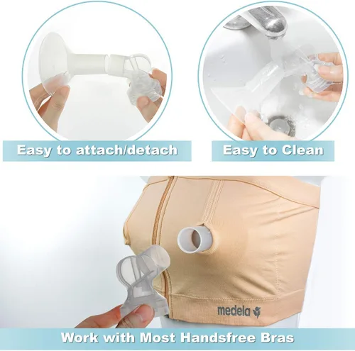 Miniatura 6 de Piezas de bomba Nenesupply con bridas de 27mm Compatibles con piezas de la bomba Medela Pump in Style Accesorios para bomba de pecho No son piezas