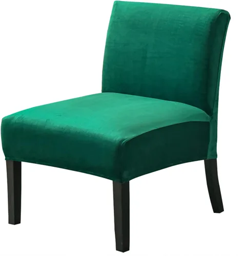 Miniatura 27 de JIAN YA NA Funda para Silla de Acento sin Brazos, Funda Elástica para Silla sin Brazos de Spandex, Fundas para Sillas sin Brazos, Funda para Silla