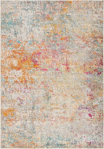 Miniatura 64 de SAFAVIEH Colección Madison - Alfombra de acento 2'2" x 4', negro y dorado, diseño abstracto moderno, no desprende pelusa y fácil cuidado, ideal