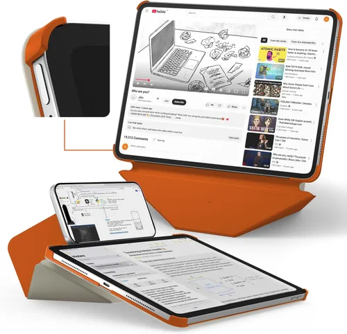 MOFT Funda dinámica tipo folio para iPad Pro de 13 pulgadas (M5 2025 / M4 2024) – [Protección de esquina reforzada] Soporte magnético delgado